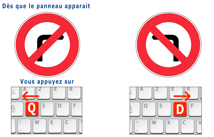 Panneau d'entrainement